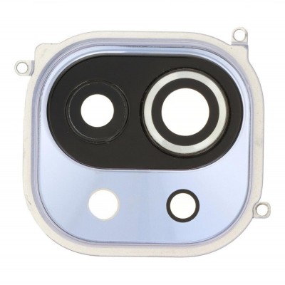 Camera Lens Glass With Frame For Xiaomi Mi 11 Violet By - Maxbhi Com