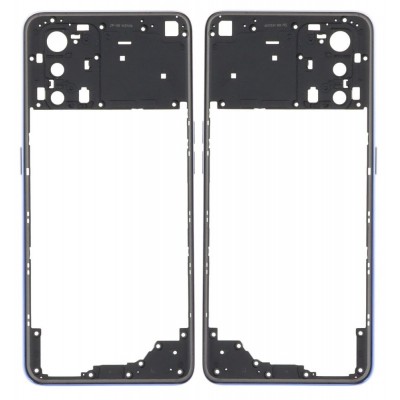 Middle Frame Ring Only For Oppo A74 Blue By - Maxbhi Com
