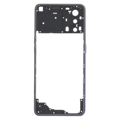 Middle Frame Ring Only For Oppo A74 Blue By - Maxbhi Com