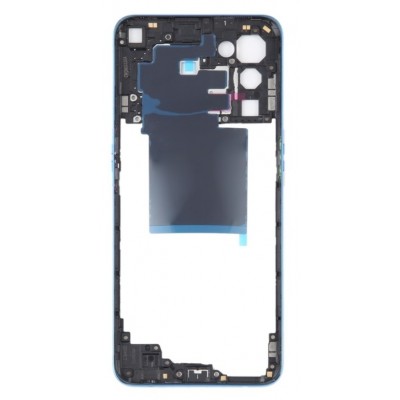 Middle Frame Ring Only For Oppo Reno5 5g Blue By - Maxbhi Com