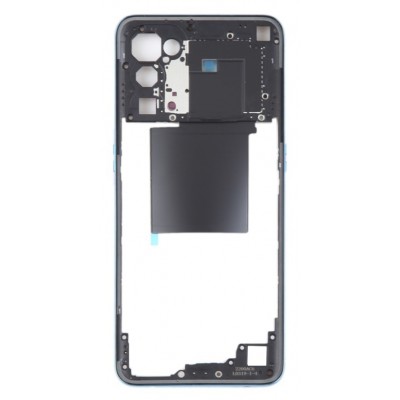 Middle Frame Ring Only For Oppo Reno5 5g Blue By - Maxbhi Com