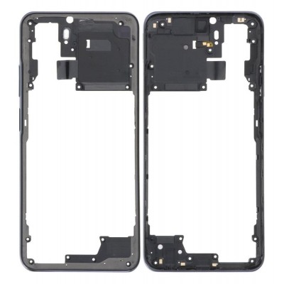 Middle Frame Ring Only For Xiaomi Poco M5s Black By - Maxbhi Com