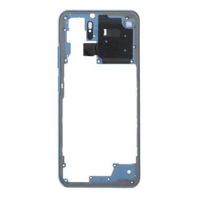 Middle Frame Ring Only For Xiaomi Poco M5s Blue By - Maxbhi Com