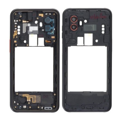 Middle Frame Ring Only for Samsung Galaxy Xcover6 Pro Black