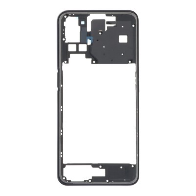 Middle Frame Ring Only For Oppo A72 Black By - Maxbhi Com