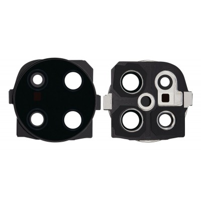 Camera Lens Glass With Frame For Huawei Mate 30 Pro 5g Silver By - Maxbhi Com