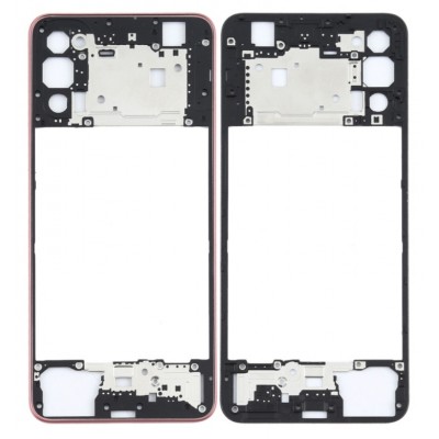Middle Frame Ring Only For Oppo Reno 4 5g White By - Maxbhi Com