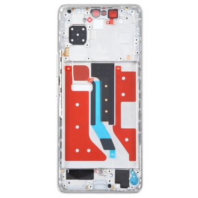 Lcd Frame Middle Chassis For Honor 80 Pro White By - Maxbhi Com
