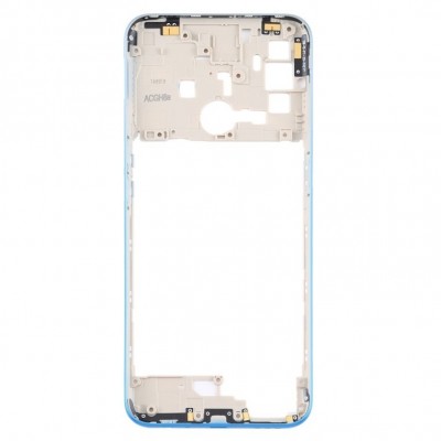 Middle Frame Ring Only For Oppo A32 White By - Maxbhi Com