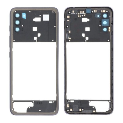 Middle Frame Ring Only For Motorola Moto G50 Grey By - Maxbhi Com