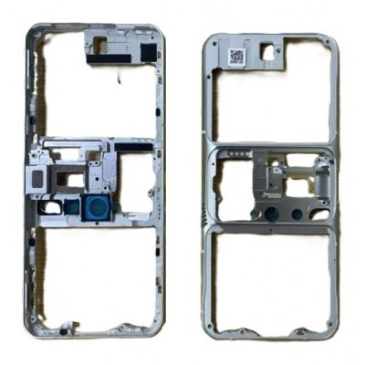 Middle Frame Ring Only For Lenovo Legion Duel 2 White By - Maxbhi Com