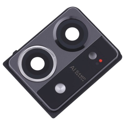 Camera Lens Glass With Frame For Oppo Reno7 4g Black By - Maxbhi Com