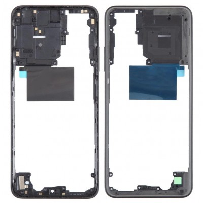 Middle Frame Ring Only For Xiaomi Redmi Note 12s Black By - Maxbhi Com