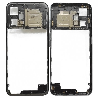 Middle Frame Ring Only For Oppo K10x White By - Maxbhi Com