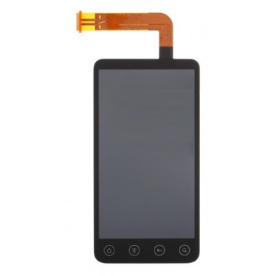 Lcd With Touch Screen For Htc Evo 3d G17 Black By - Maxbhi Com