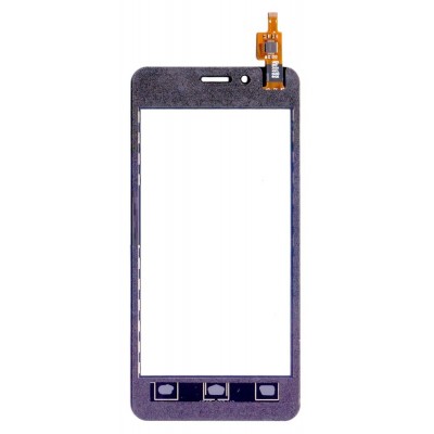 Touch Screen Digitizer For Intex Aqua Q7 Grey By - Maxbhi Com