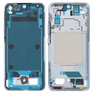 Lcd Frame Middle Chassis For Xiaomi 13 5g Blue By - Maxbhi Com