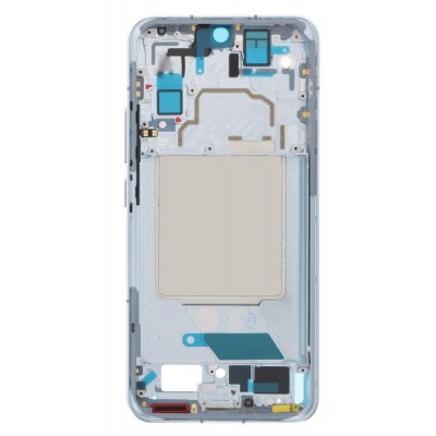 Lcd Frame Middle Chassis For Xiaomi 13 5g Blue By - Maxbhi Com