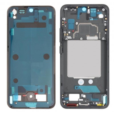 Lcd Frame Middle Chassis For Xiaomi 13 5g White By - Maxbhi Com