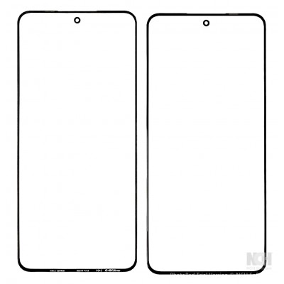 Replacement Front Glass For Realme Gt Neo 5 5g Black By - Maxbhi Com