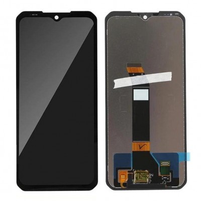 LCD with Touch Screen for Doogee S110 Silver