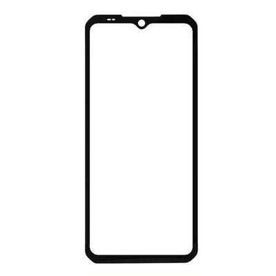 Replacement Front Glass For Doogee S110 Silver By - Maxbhi Com