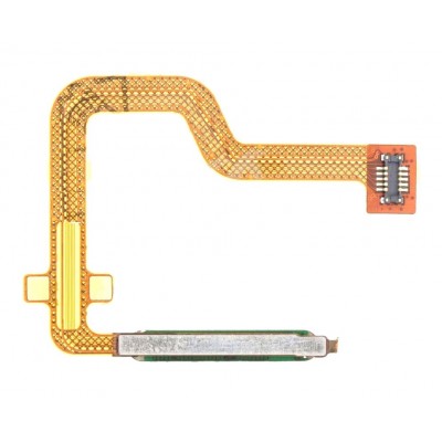 Fingerprint Sensor Flex Cable For Motorola Moto G73 White By - Maxbhi Com