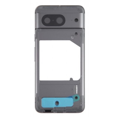 Lcd Frame Middle Chassis For Google Pixel 8 Black By - Maxbhi Com