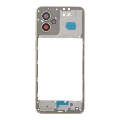 Middle Frame Ring Only For Motorola Moto G14 White By - Maxbhi Com