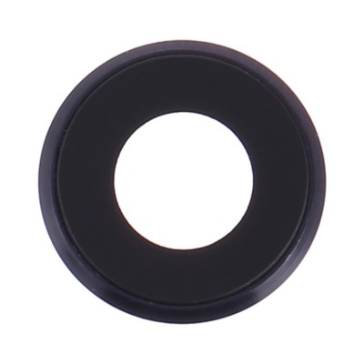 Camera Lens Glass with Frame for Oppo A1 Black