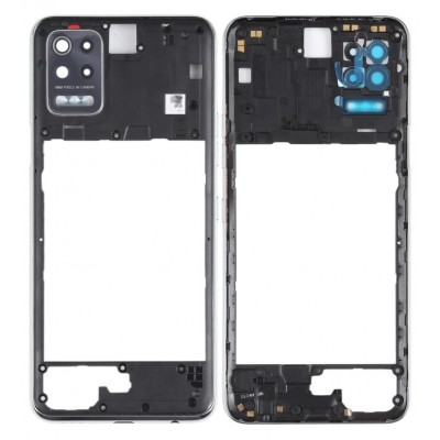 Middle Frame Ring Only For Lg K62 White By - Maxbhi Com