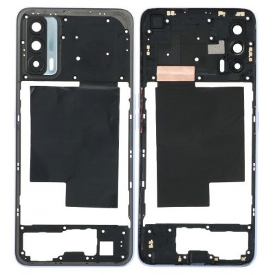 Middle Frame Ring Only For Realme V15 5g White By - Maxbhi Com