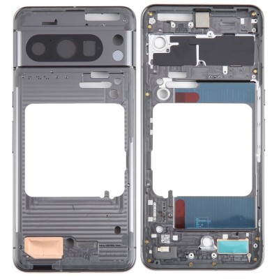 Middle Frame Ring Only For Google Pixel 8 Pro Black By - Maxbhi Com