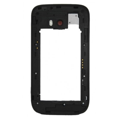 Middle Frame Ring Only For Nokia Lumia 822 Grey By - Maxbhi Com