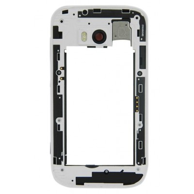 Middle Frame Ring Only For Nokia Lumia 822 White By - Maxbhi Com