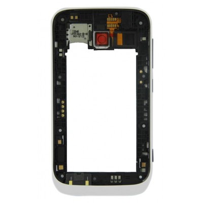 Middle Frame Ring Only For Nokia Lumia 822 White By - Maxbhi Com