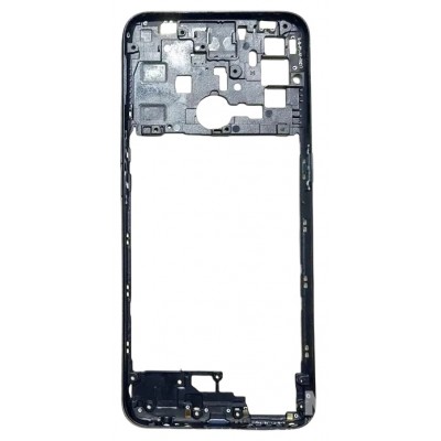 Middle Frame Ring Only For Oppo A11s Grey By - Maxbhi Com