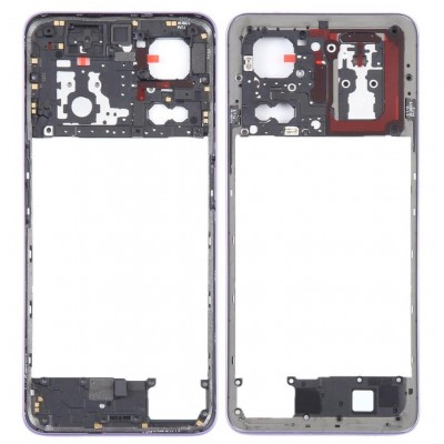 Middle Frame Ring Only For Realme Gt Neo 5 5g Purple By - Maxbhi Com