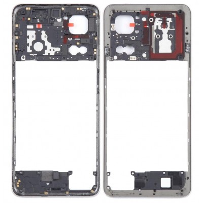 Middle Frame Ring Only For Realme Gt Neo 5 5g White By - Maxbhi Com