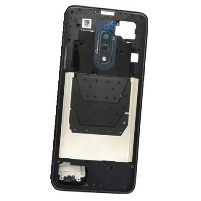 Middle Frame Ring Only For Oppo K7x Black By - Maxbhi Com
