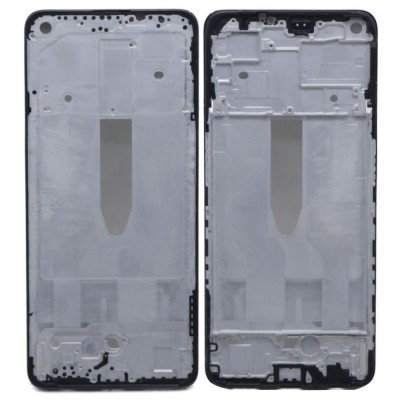 Lcd Frame Middle Chassis For Oppo F21s Pro 5g Black By - Maxbhi Com