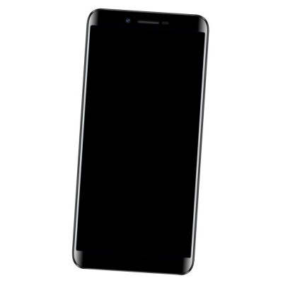 Camera Lens Glass with Frame for iVooMi i1 Black