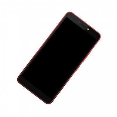 Camera Lens Glass with Frame for Itel A46 Black