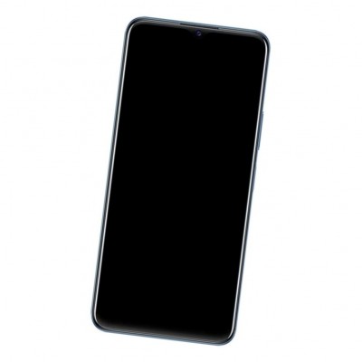 Camera Lens Glass with Frame for Vivo Y15c Black