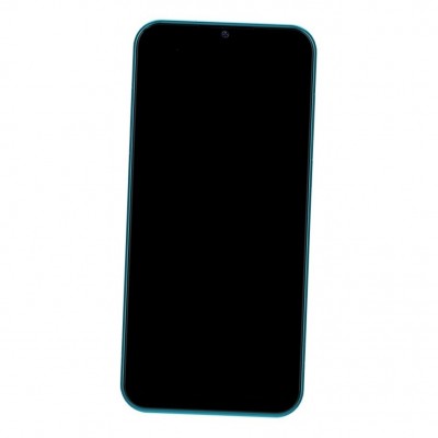 Camera Lens Glass with Frame for Lava Benco V80 Silver