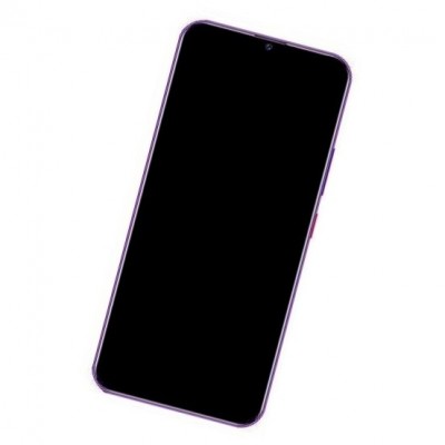 Camera Lens Glass with Frame for Coolpad Cool 10 Black
