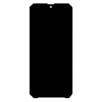 Lcd With Touch Screen For Blackview Bv7200 Black By - Maxbhi Com