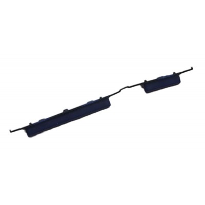 Volume Side Button Outer For Samsung Galaxy M21 Blue By - Maxbhi Com