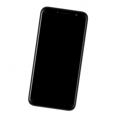 Camera Lens Glass with Frame for BLU C6 2019 Black