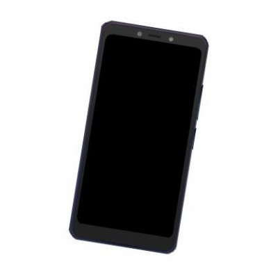 Camera Lens Glass with Frame for Itel P33 Plus Black
